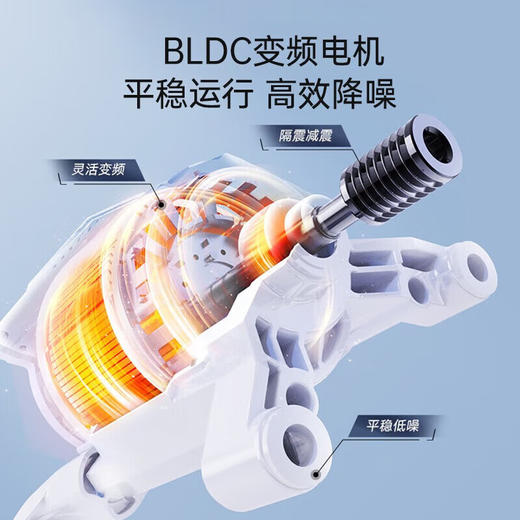 松下（Panasonic）10kg滚筒洗衣机全自动 极速银 除螨洗 95℃除菌 WiFi智控 水氧泡沫净强力去污 XQG100-L18R 商品图2