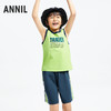 男童凉感SORONA圆领背心套装夏季新款安奈儿童装EB422108 商品缩略图2