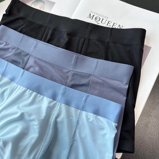 SUNJ00男士无痕冰蚕丝内裤 商品图5