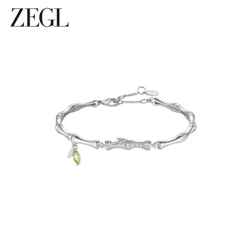 ZEGL设计师925银竹韵系列竹节手链女竹子2024年新款小众精致手饰 商品图4