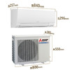 【门店同款】三菱电机变频冷暖空调 易拆洗挂机 壁挂式1.5匹/1匹家用空调 新能效 1匹 三级能效 MSZ-EZA09VAK/EZA12VAK 商品缩略图4