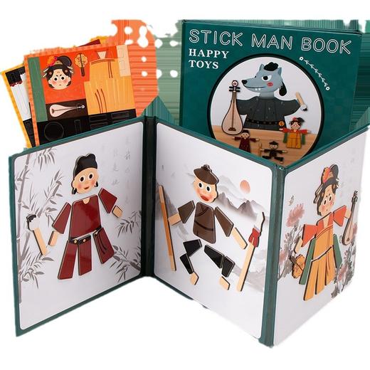 【品牌直发 骨折亏清❗️39.9任选3本】孩子的第一套启蒙认知书 幼儿园认知身体结构磁性拼图 人体结构/交通/恐龙/动物/水果等 商品图3