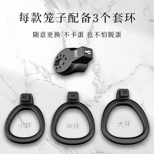 jeusn困龙平板负极贞操锁小号男用cb锁 商品图2