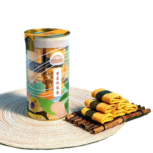 西点港澳门手信紫菜肉松凤凰卷212g 商品图0