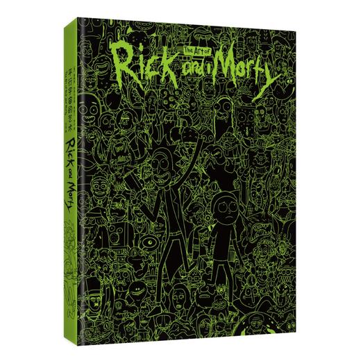 【微瑕】平行宇宙的艺术 《瑞克和莫蒂》首部官方艺术设定集 商品图2