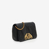 ALEXANDER MCQUEEN 亚历山大.麦昆 女士绗缝皮革 Seal 迷你单肩包 黑色 777011 1BLE1 1000 商品缩略图1