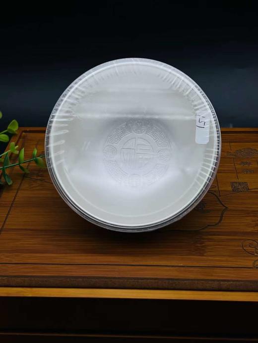 百福银碗银筷子银勺子 银餐具三件套  200克999银 图案随机 瑕疵 商品图8