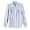 TZF-衬衫女士纯色长袖衬衣 商品缩略图4