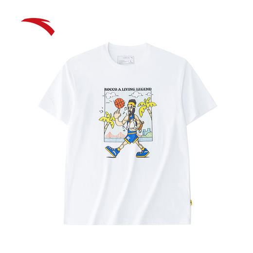 【L/XL/2XL断码】安踏冰丝T丨抗菌宽松短袖t恤男夏季新款篮球运动针织衫152421167【库存有限，如无货将做退款，介意慎拍！】 商品图1