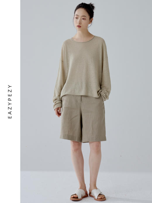 2024SS 亚麻百慕大短裤 商品图0