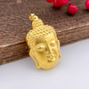 【限时克减150元】足金999.9 古法空心福字佛头吊坠(ANWZGFDZ00160-3)（预售产品下单后不退款不退货不换货不补差价） 商品缩略图2