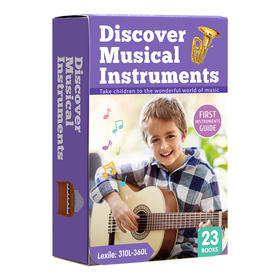 【文脉书局】美国Xist-Discover Musical Instruments 探索乐器（23本/套）赠音乐主题贴纸书1本