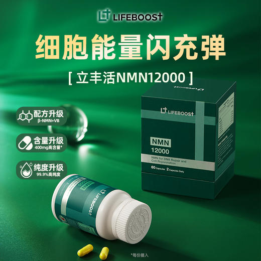 【NMN新加坡直邮】NMN12000 胶囊 商品图0