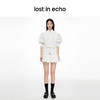 [断码]lost in echo设计师款V领拼接拉链外套橡筋穿绳插片花苞短裤套装 商品缩略图3
