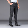 【Q】【夏季薄款】【新款DYG】大依优型大码商务休闲裤直筒长裤男舒适弹力休闲简约百搭加肥加大男装西裤 商品缩略图1
