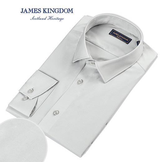 【莫代尔空瓤科技防晒衬衫】高端商务DP免烫男款抗菌速干长短袖凉感衬衫外套 商品图6