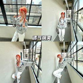 新品上身 | 天台的摩登掠影，气质靠的是茧型工装裤~