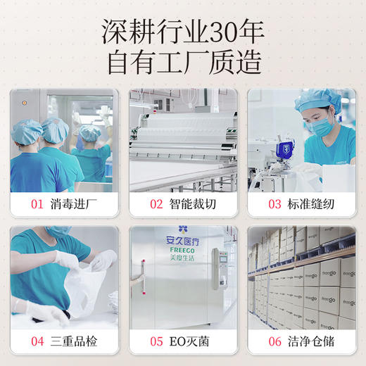 【无菌级】Freego「超速水洗+高温烘干」5A抗菌纯棉一次性内裤「洁癖党最爱」 商品图1