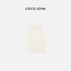 COCO ZONE 夏季设计感上衣宽边圆领针织背心 23C18514 商品缩略图1