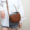 马鞍包 | VINEY含牛皮2024新款高级感小众轻奢通勤百搭斜挎包可单肩5839 商品缩略图4
