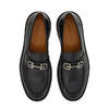 FERRAGAMO 菲拉格慕 男士Gancini扣饰莫卡辛鞋 黑色 762334 商品缩略图2