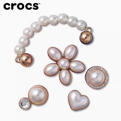 CROCS卡骆驰 配饰 智必星 质感优雅珍珠五件套 商品图0