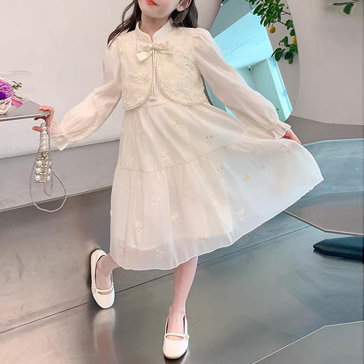 裁缝学苑TQ110新中式汉服公主裙女童连衣裙纸样儿童裙子唐装国风打板 商品图3