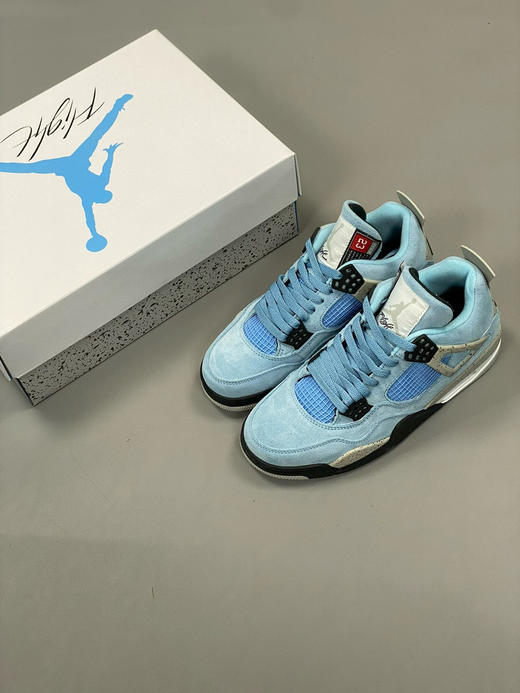 夏日特惠💰390 真标版本 # Air Jordan AJ4 Retro 大学蓝 商品图8