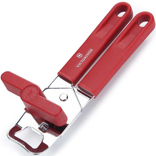 维氏多功能开罐器开瓶器起盖器不锈钢红色【不支持补差，非质量问题不退不换】S 商品图0