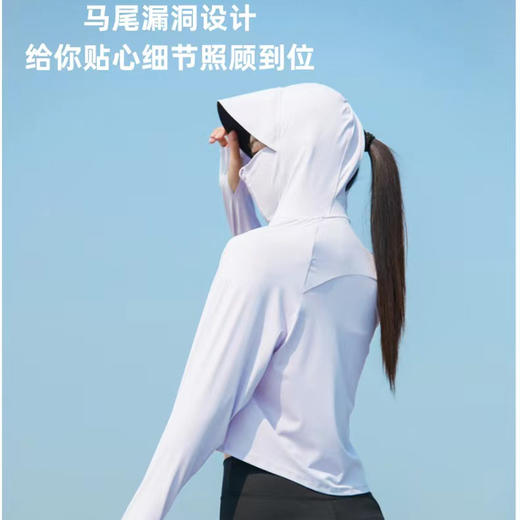 BAZAAR RED黑胶帽檐防晒衣 商品图4