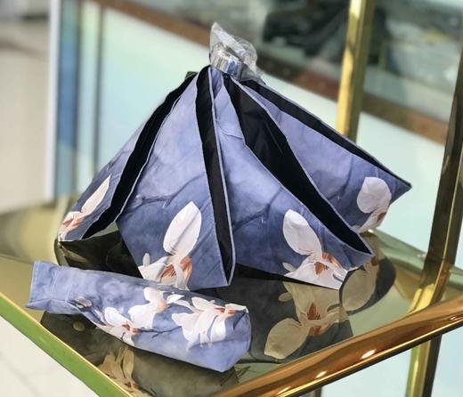 优品堂【雅致炫彩】五折黑胶防晒防紫外线伞 商品图4
