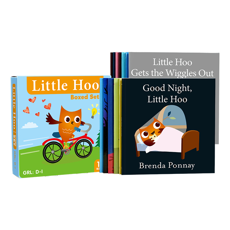 【文脉书局】little hoo-猫头鹰-呼呼（13册）