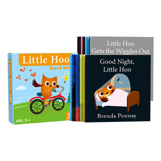 【文脉书局】little hoo-猫头鹰-呼呼（13册） 商品图0