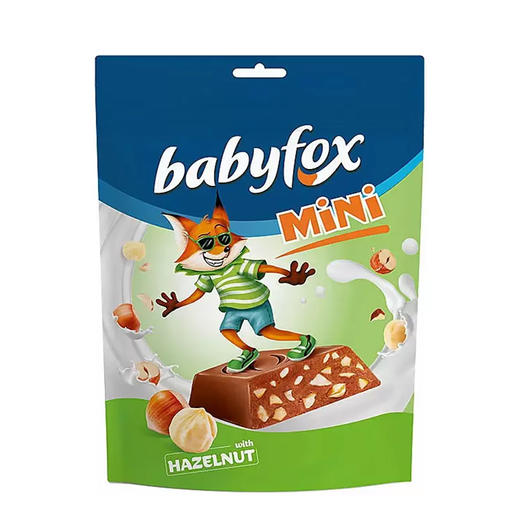 KDVbabyfox榛子牛奶巧克力120g 商品图0