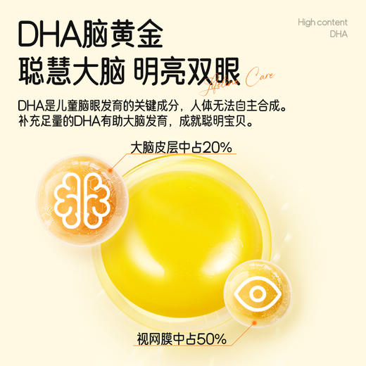 【跨境直供】挪威lifeline care鱼油DHA(3岁+) 30粒 商品图1