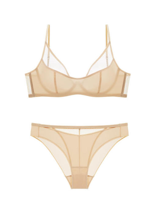 LOAM｜重塑全罩杯 双层微纤网纱全杯记忆钢圈 [ 黑 / 裸 / 白 ] 商品图7