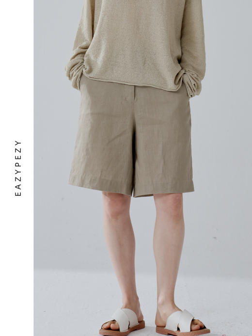 2024SS 亚麻百慕大短裤 商品图3