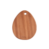【特价6折清货，最后2块无货退款】达乐丰实木抗菌乌檀整木多功能板水滴形菜板水果板砧板24*20*2cm 商品缩略图6