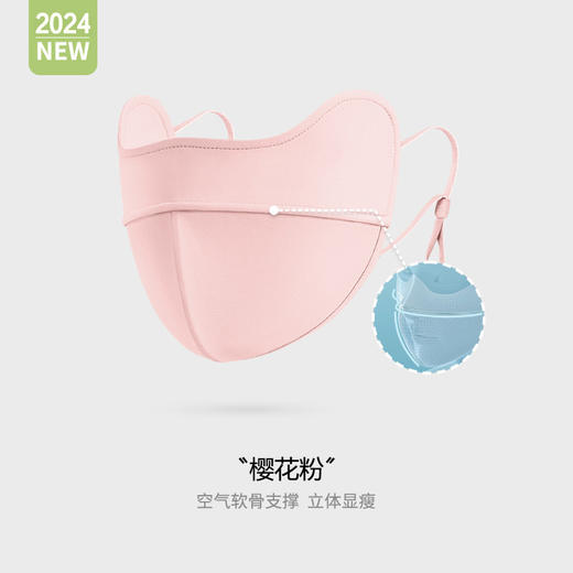 【小米专属】夏季薄款透气冰丝防晒口罩 UPF50+（2只） 商品图1