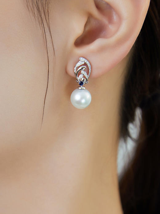 【黑科技】黑科技珠宝-可拆卸珍珠耳夹  凤竹（会员享试戴权益，定制后不支持7天无理由退换货） 商品图6