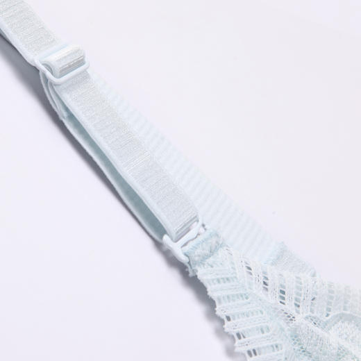 都市丽人自然舒适柔芯杯3D按摩杯内衣女蕾丝文胸AB杯适穿3/4杯无钢圈三排扣LB41C3 商品图5