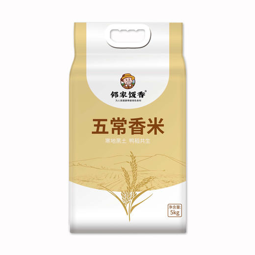 邻家饭香 五常香米 5kg/袋 鸭稻共生黑土地种植 LJFX86 商品图0