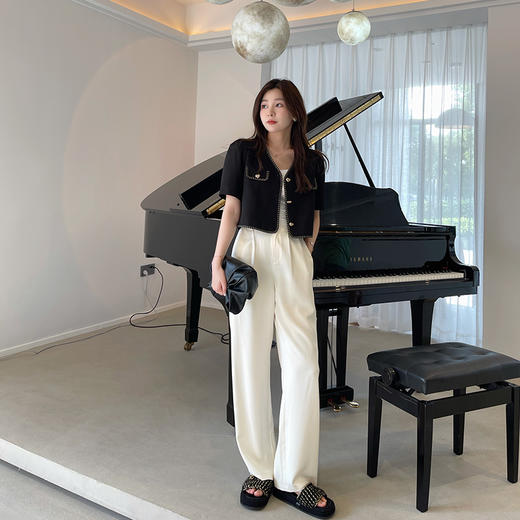 金蘑菇菇【空调感西裤】设计师买手款～通勤百搭西装裤 商品图2