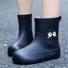 【韩版可爱怪兽卡通雨鞋】女防滑防水鞋外出加绒保暖雨靴学生户外水靴 商品缩略图0