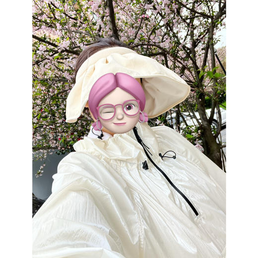 25特价 2404102   ed抽绳冲锋衣 防晒 商品图3