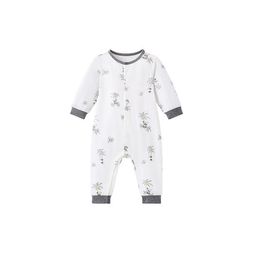 【商场同款】英氏熊猫氧感系列婴幼儿连体衣春装新款爬服 商品图5