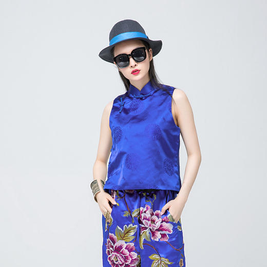 鲜衣怒马中式刺绣旗袍马甲 | 杨丽萍老师同款 | 现货加急发 商品图3