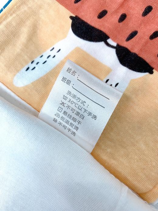 高密印花童巾吸汗巾3条装 婴幼儿童吸湿透气 卡通图案可爱耐看 商品图7