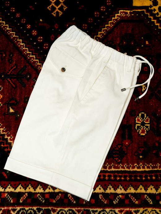 Fioroni 白色棉质短裤 商品图0