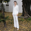 AD新中式国风西装外套女新款高级感醋酸流苏盘扣西服阔腿裤套装春 商品缩略图1